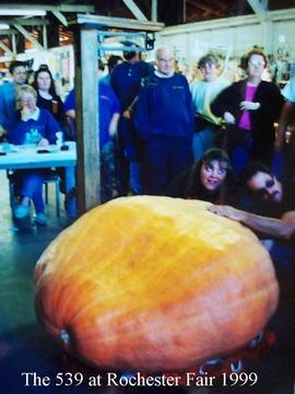 Mongeon 539lbs 2nd place Rochester Fair 1999