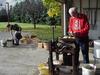 old fashioned cider press